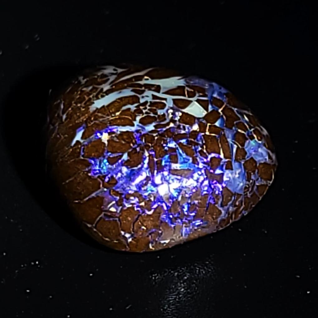 Purple Boulder Opal 15.8ct Cabochon Winton Matrix Free Form Polished Cut Stone - Elevated Metaphysical