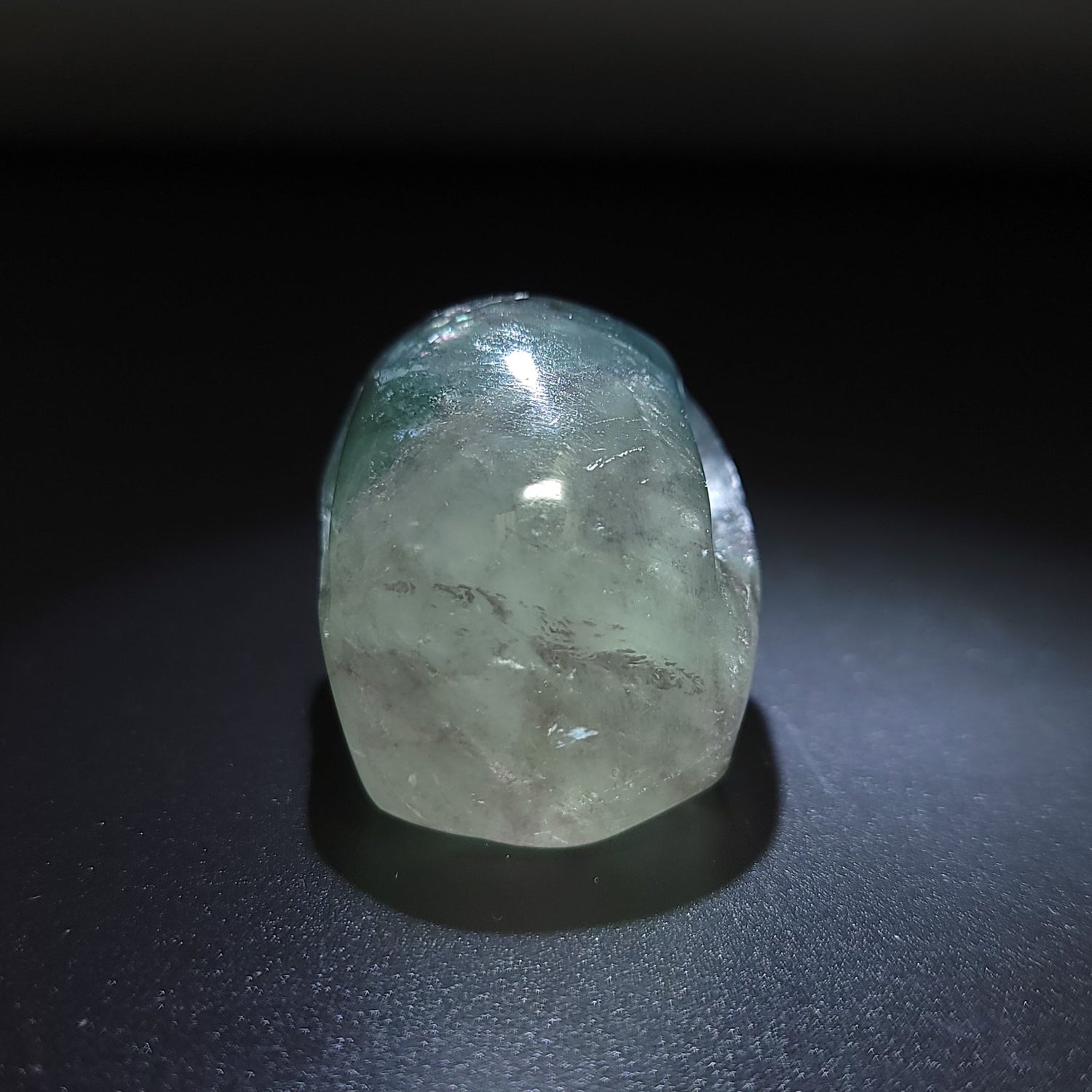 Fluorite Skull Stone Small - Elevated Metaphysical