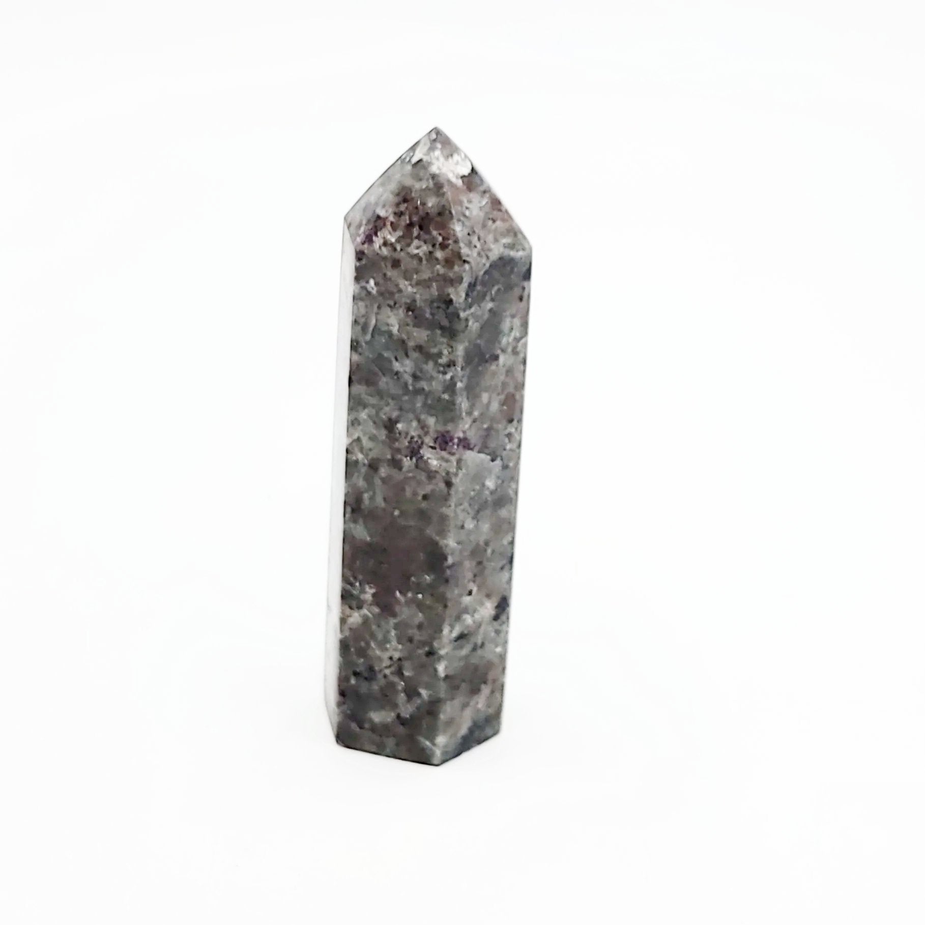 Yooperlite Tower Point 90mm 100g Emberlite Point - Elevated Metaphysical