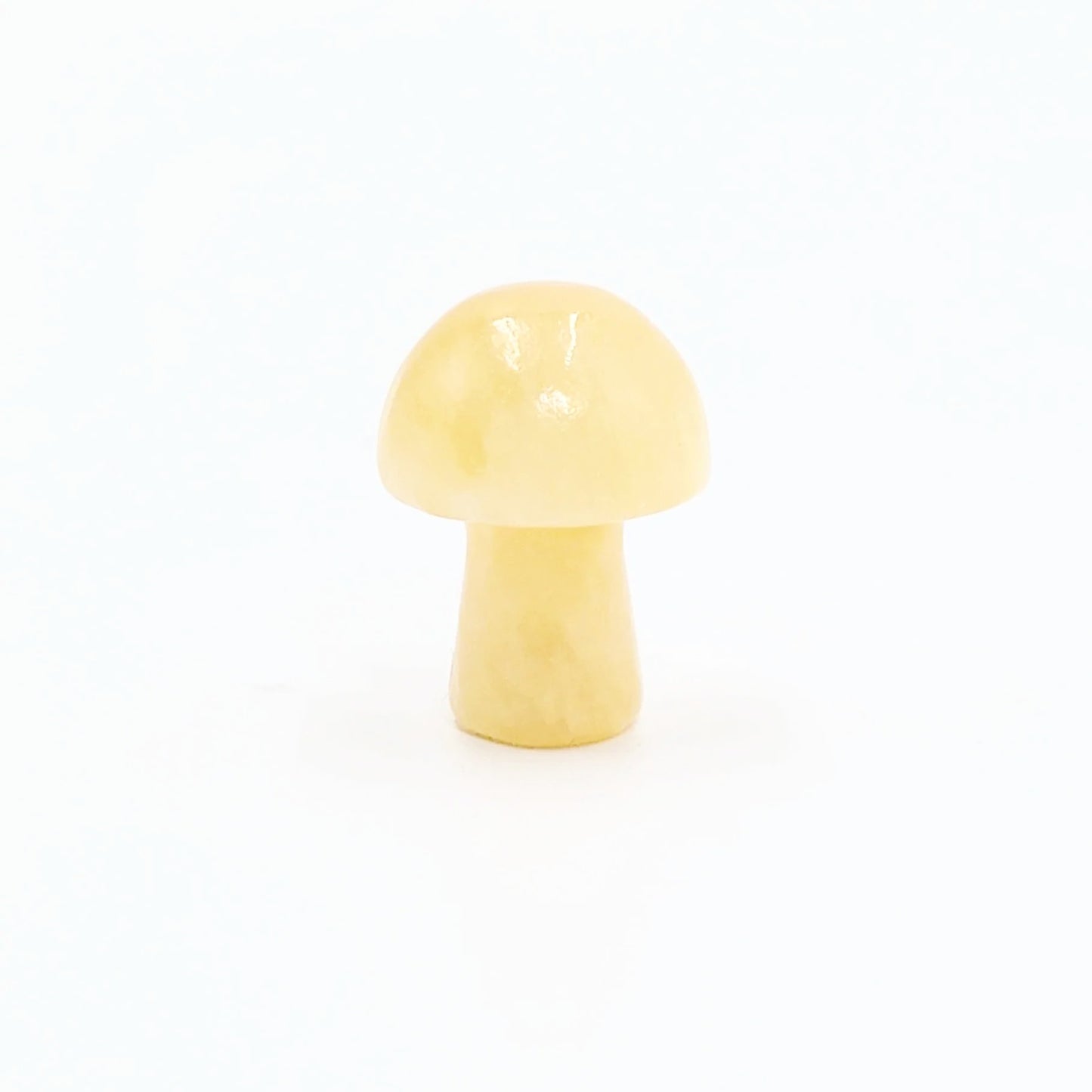 Gemstone Mushroom Figurine Carving 20mm 0.8" Mini Shroom - Elevated Metaphysical