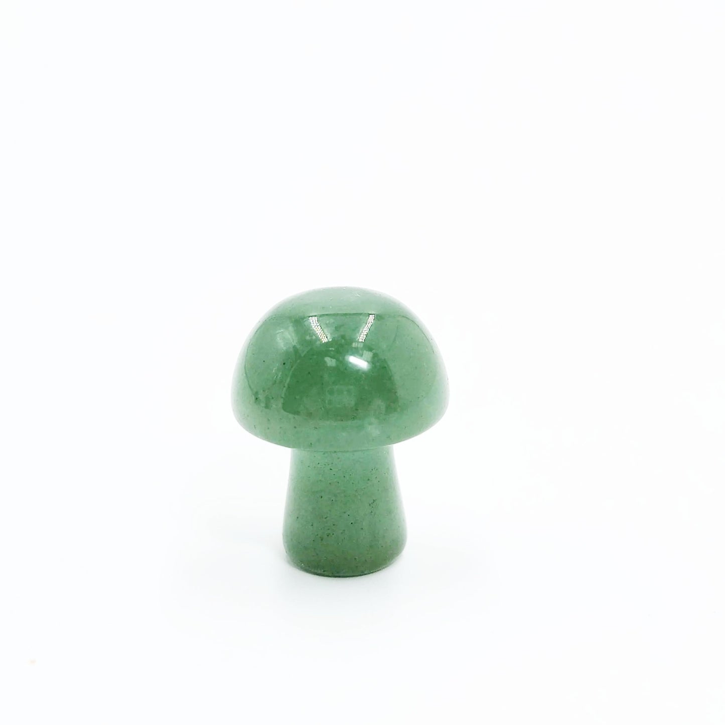 Gemstone Mushroom Figurine Carving 20mm 0.8" Mini Shroom - Elevated Metaphysical