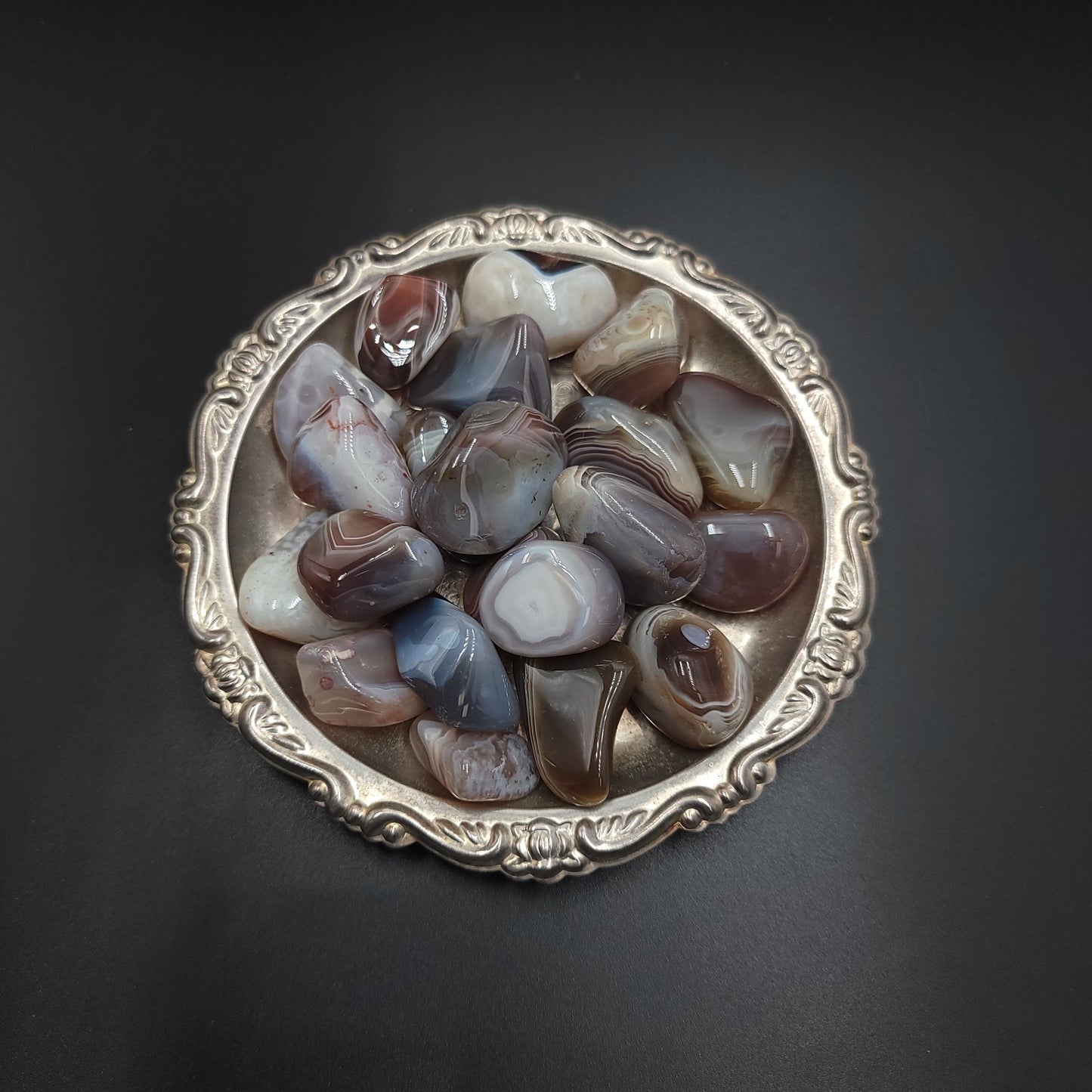 Botswana Agate Tumbled Stone Small