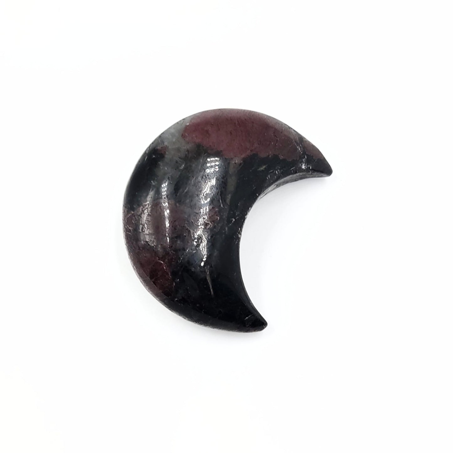 Garnet Moon Crescent Moon 2.2" 55mm