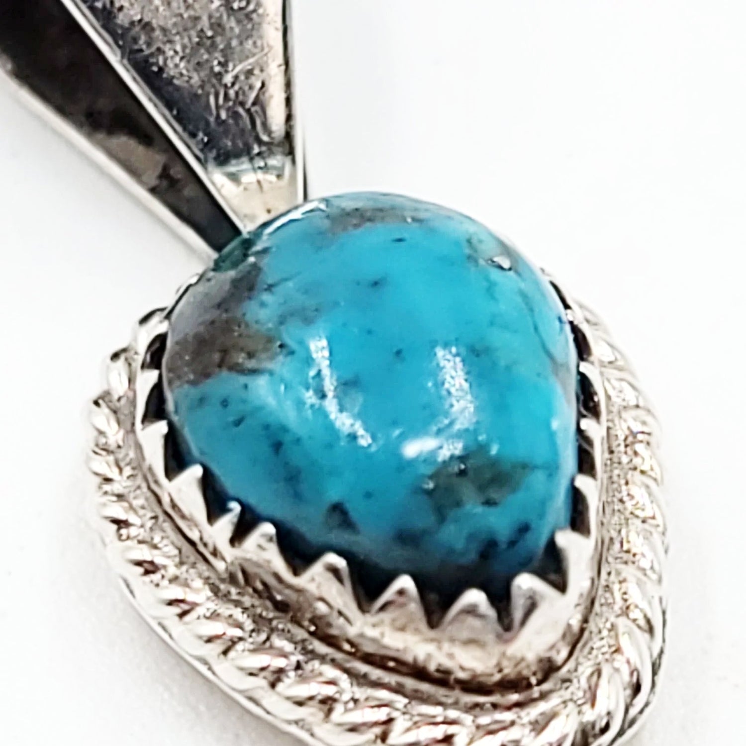 Turquoise Turtle Sterling Silver Pendant - Elevated Metaphysical