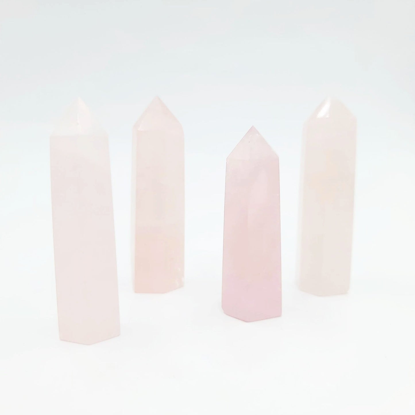 Rose Quartz Tower Point 60g 2oz 75mm 3"