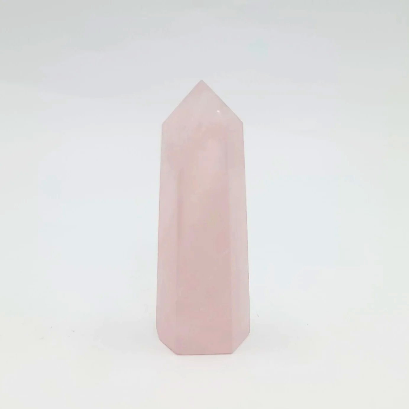 Rose Quartz Tower Point 60g 2oz 75mm 3"