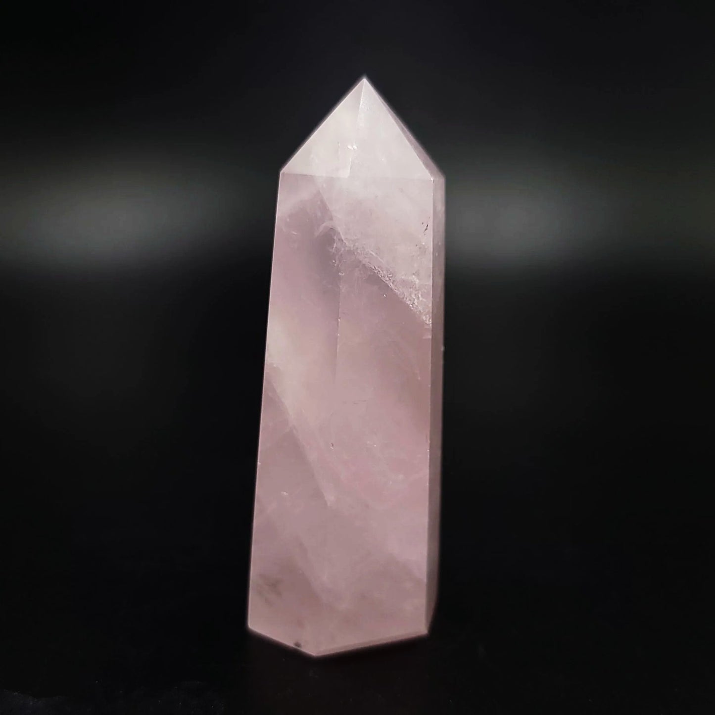 Rose Quartz Tower Point 60g 2oz 75mm 3"