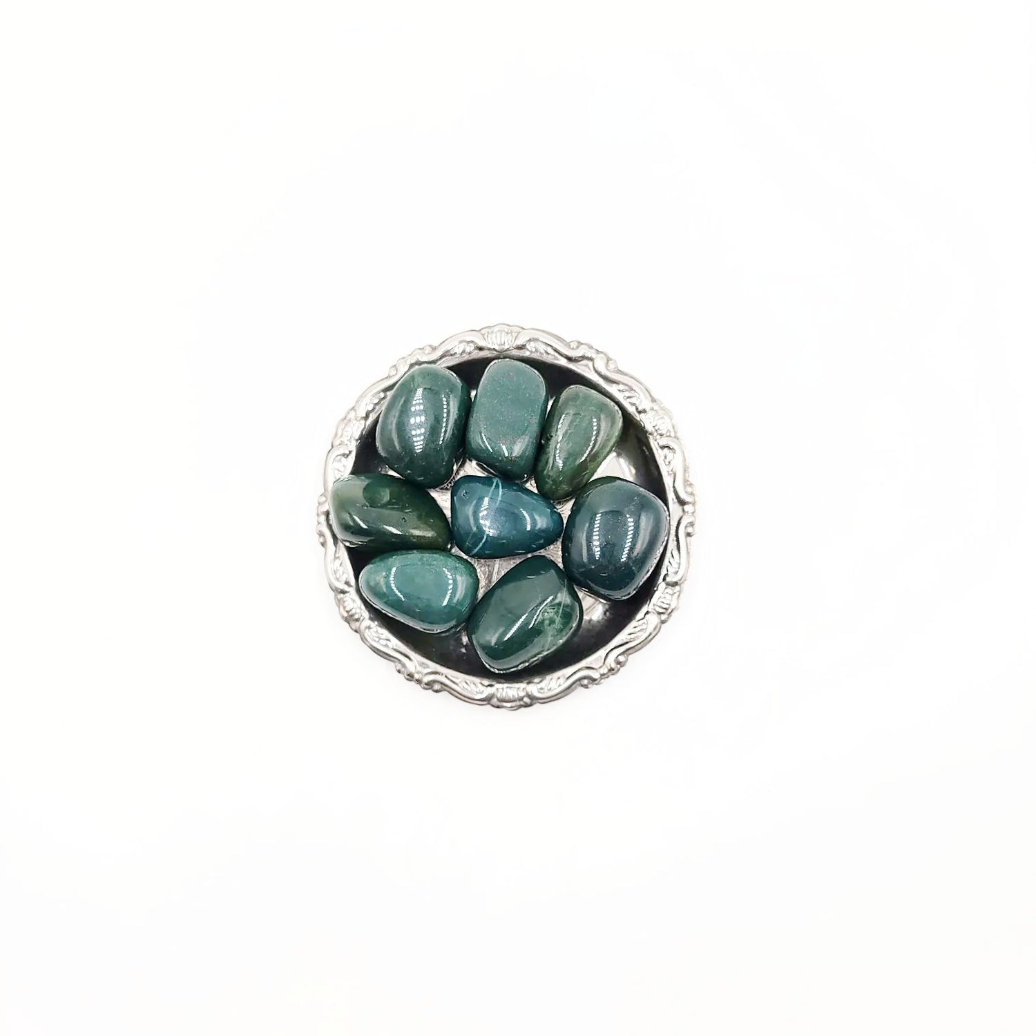 Bloodstone Tumbled Stone Large - Elevated Metaphysical
