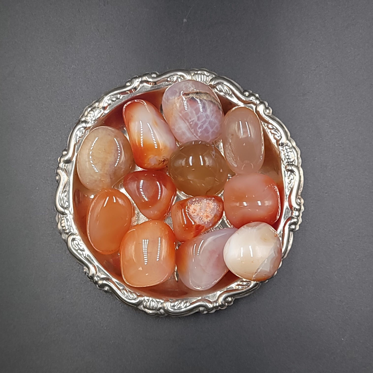 Carnelian Tumbled Stone HQ - Elevated Metaphysical