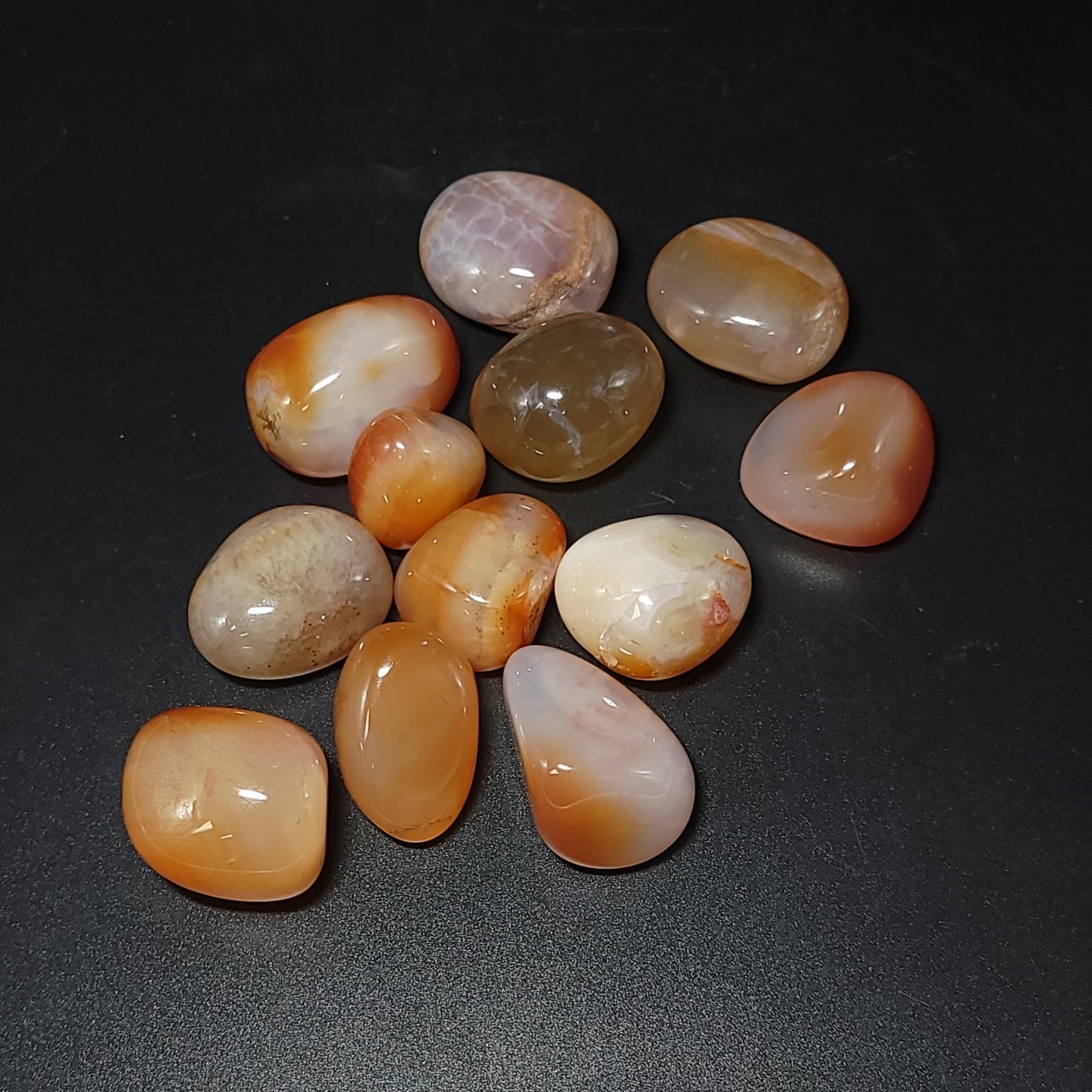 Carnelian Tumbled Stone HQ - Elevated Metaphysical