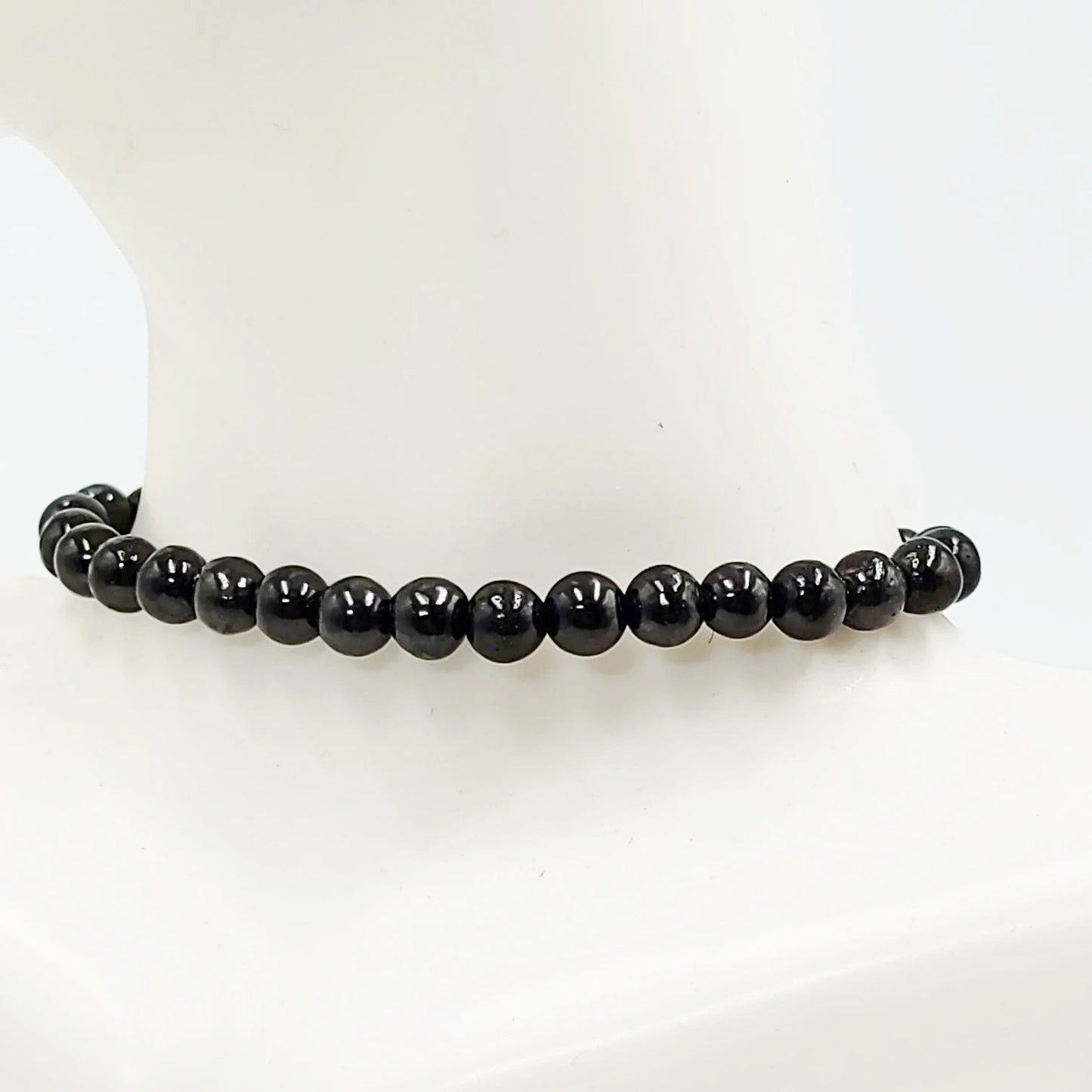 Shungite 6mm Bead Bracelet - Elevated Metaphysical