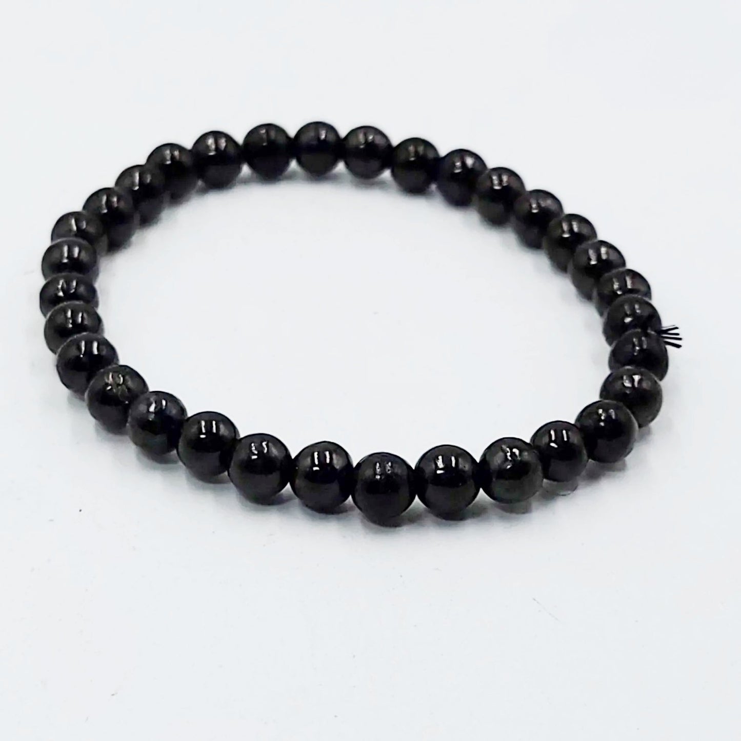 Shungite 6mm Bead Bracelet - Elevated Metaphysical