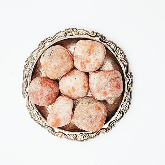 Sunstone Tumbled Stone - Elevated Metaphysical