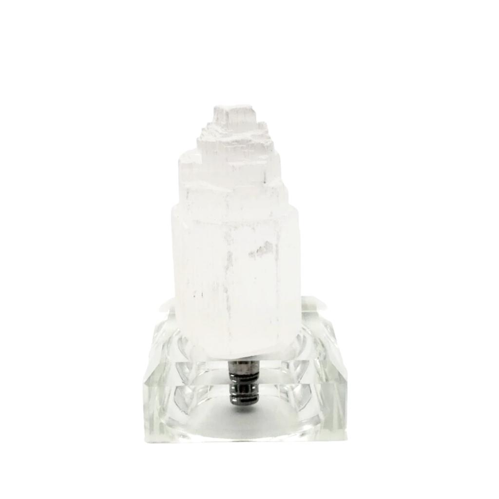 Selenite Tower Tier Rough 2" - Elevated Metaphysical